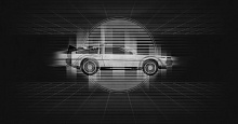 Фотообои в стиле ретро Factura GEOMETRY BACK TO THE FUTURE 4